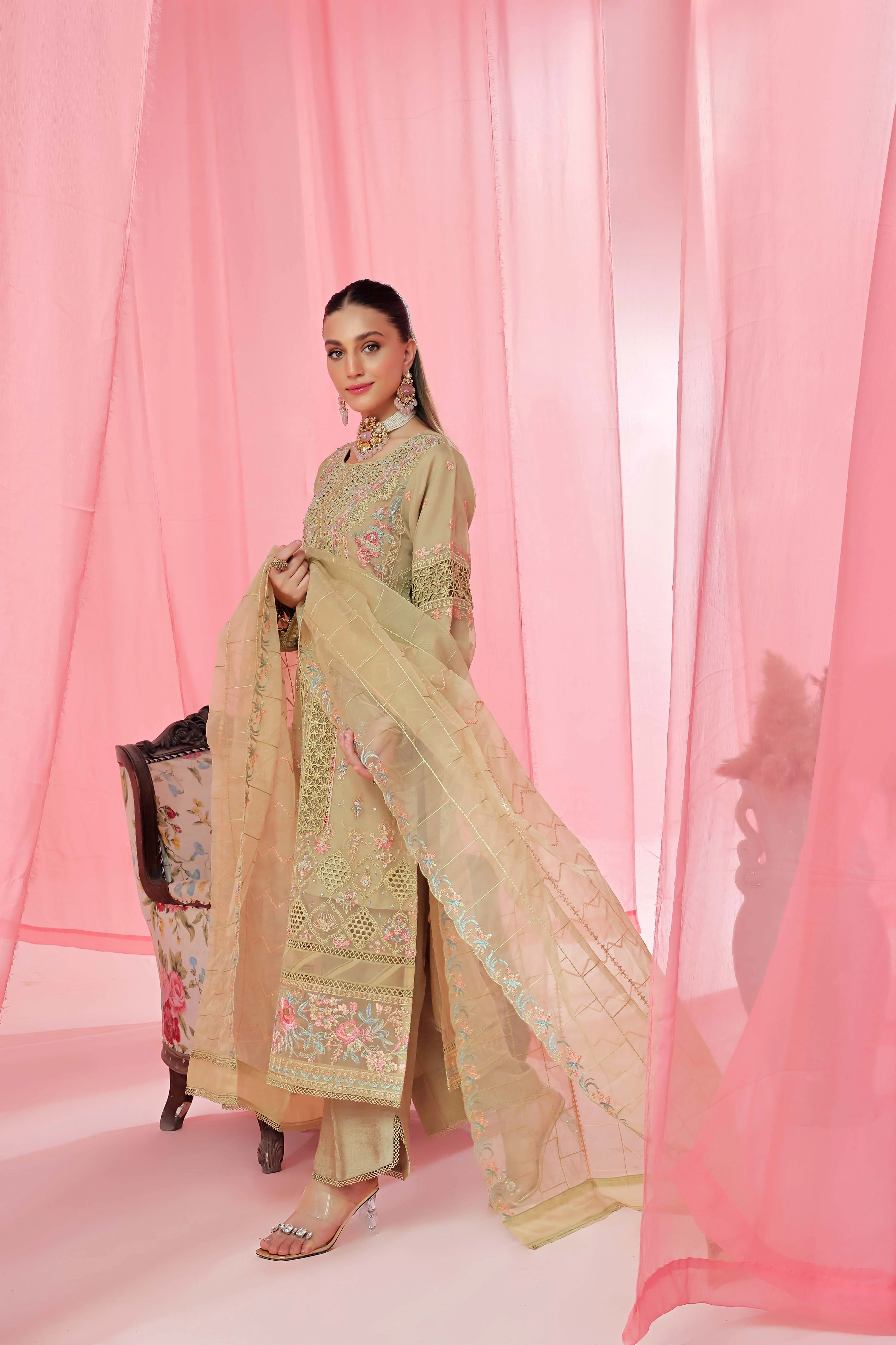 Guzel Noori RTW Organza Formal Pret – Nouran - Image 5