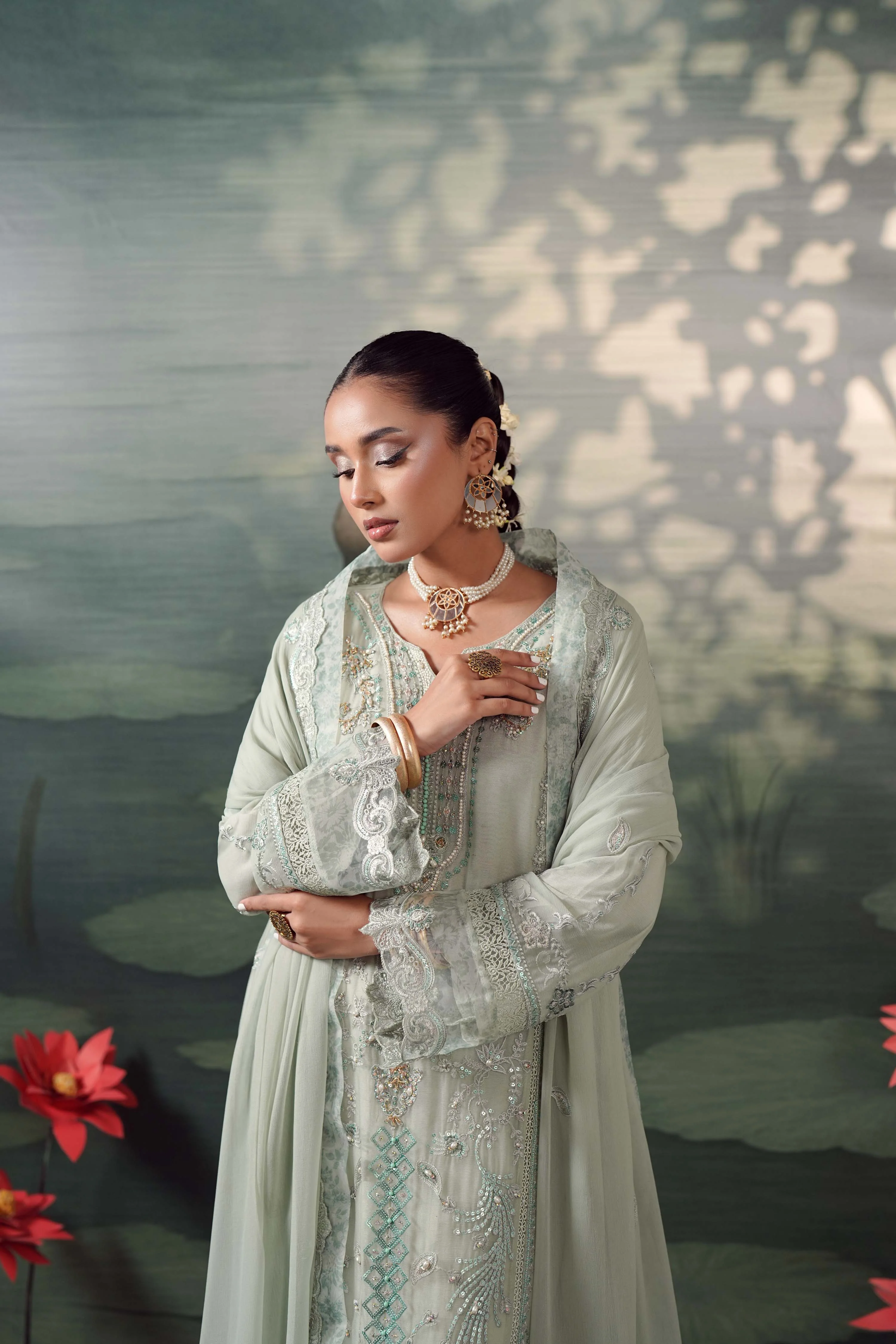 Guzel Silvaana RTW Chiffon Formal Pret – Alva - Image 2