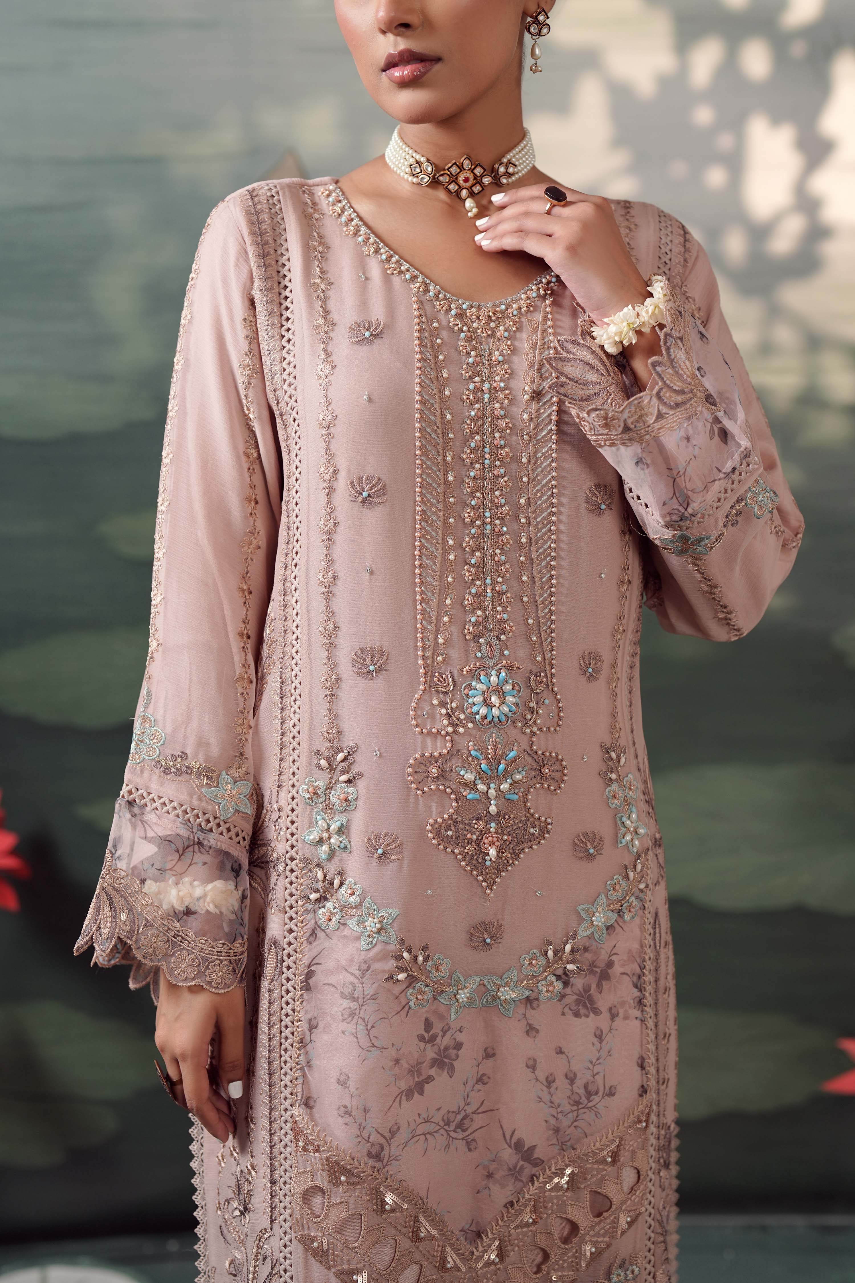 Guzel Silvaana RTW Chiffon Formal Pret – Zephira - Image 4