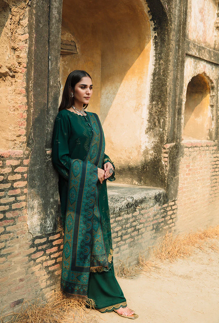 Humdum Carvaan Embroidered Winter Collection – CV-09 - Image 4