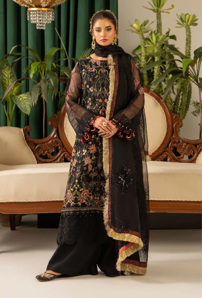 Humdum Luxury Chiffon Formals – D03