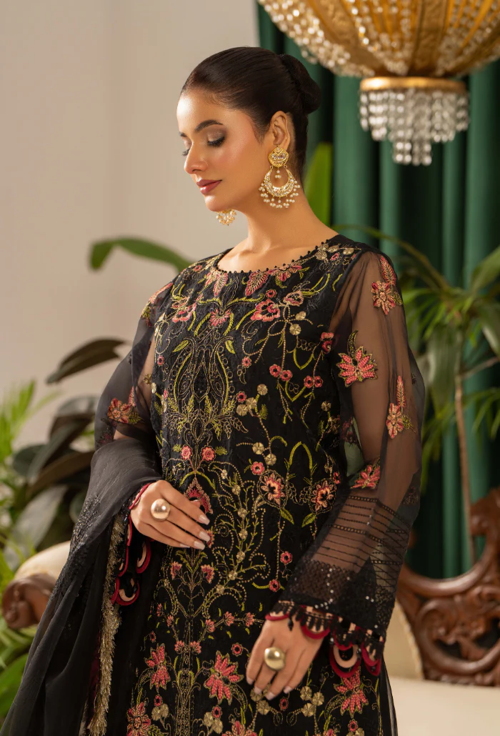 Humdum Luxury Chiffon Formals – D03 - Image 3
