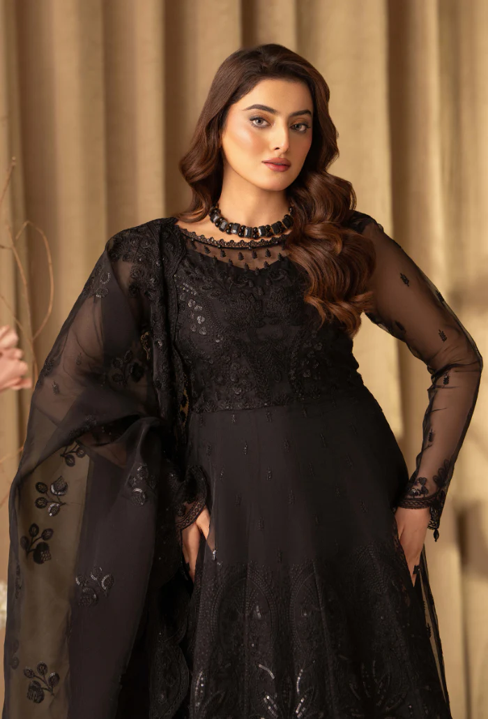 Humdum Luxury Chiffon Formals – D15 - Image 4
