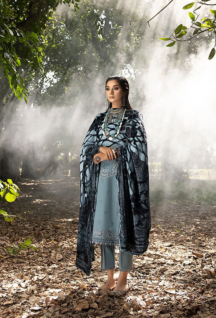 Humdum Mirk Winter Collection with Shawl – MK-04 - Image 2