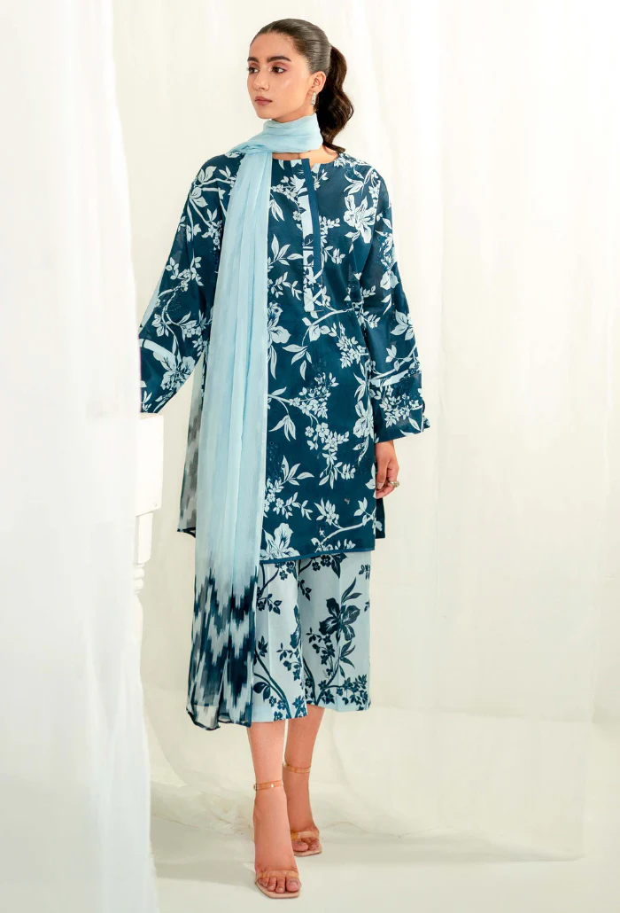 Humdum Rang-e-Bahar Lawn – D05 - Image 4