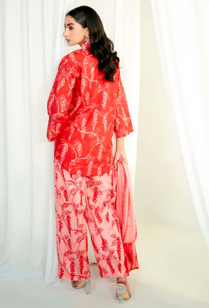 Humdum Rang-e-Bahar Lawn – D06 - Image 2