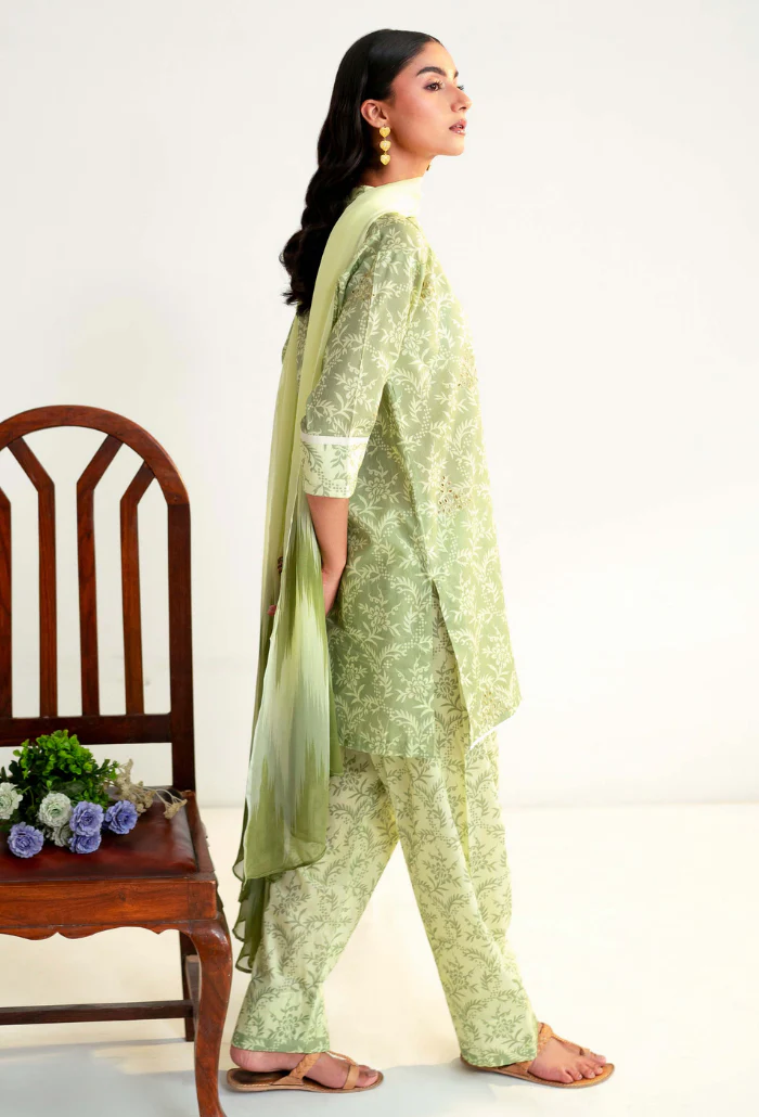 Humdum Rang-e-Bahar Lawn – D09 - Image 2