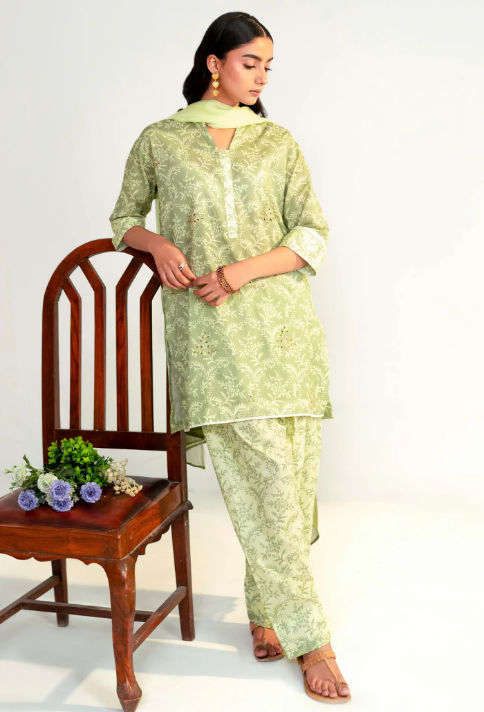Humdum Rang-e-Bahar Lawn – D09 - Image 3