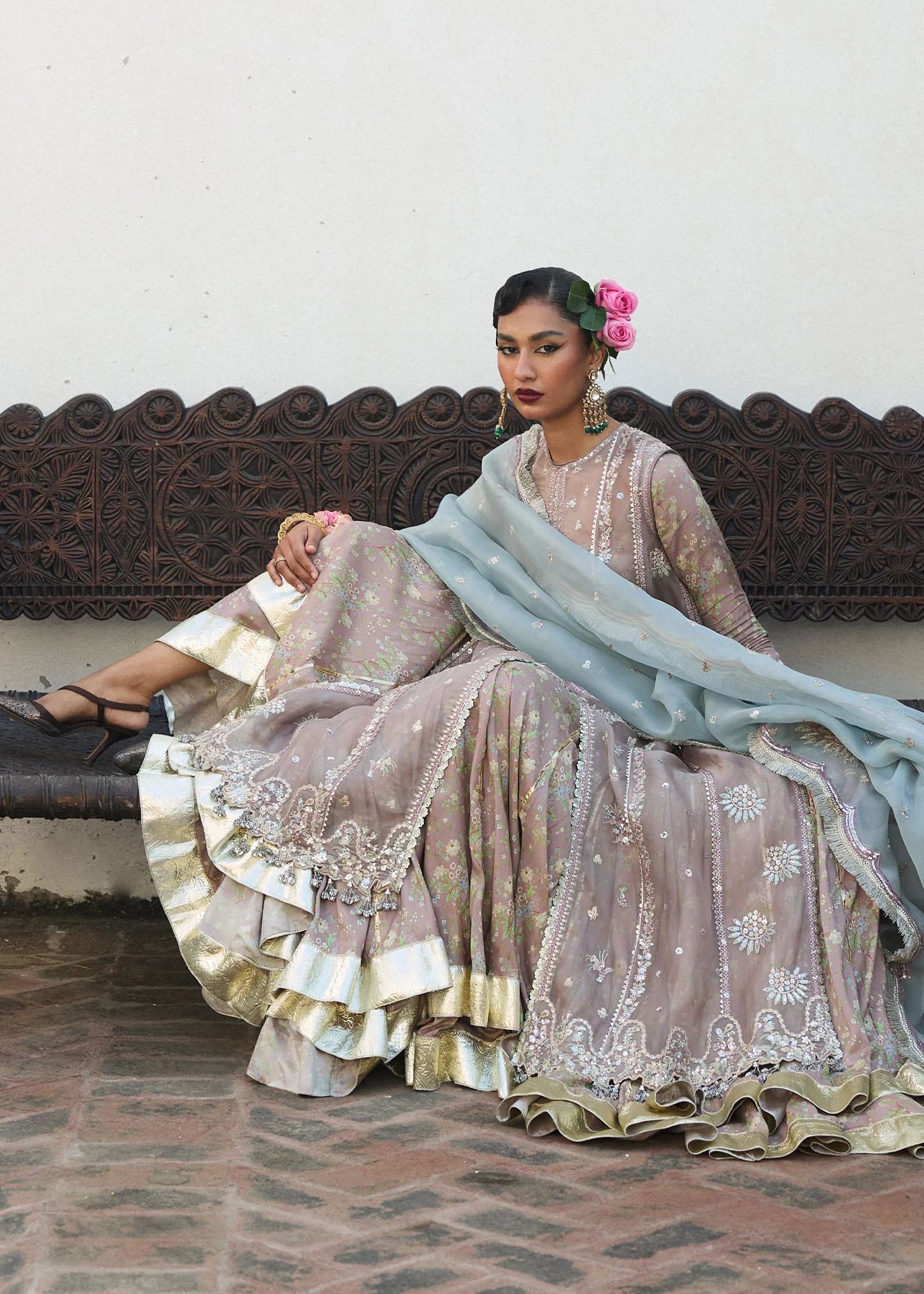 Hussain Rehar Darlings Festive Luxury Formals – Ziniya - Image 3