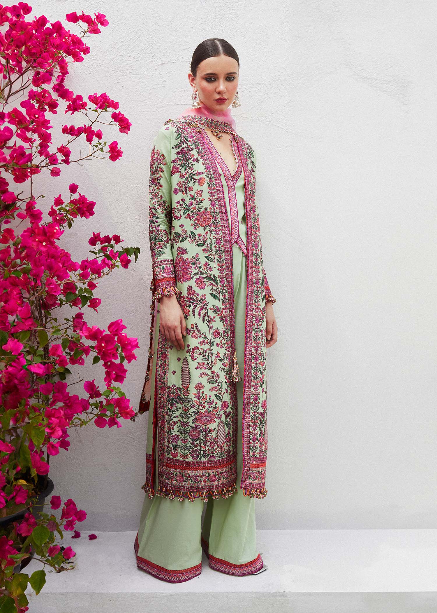 Hussain Rehar Eid Luxury Lawn Collection – EIRA - Image 2