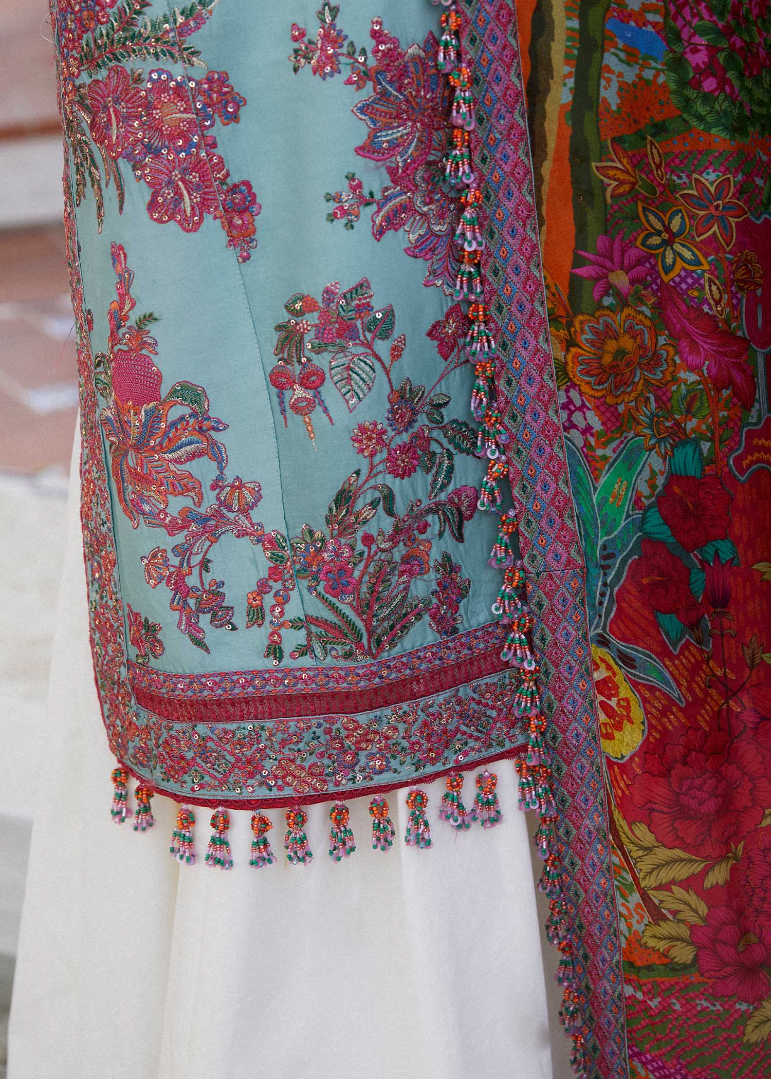 Hussain Rehar Eid Luxury Lawn Collection – FLORET - Image 6