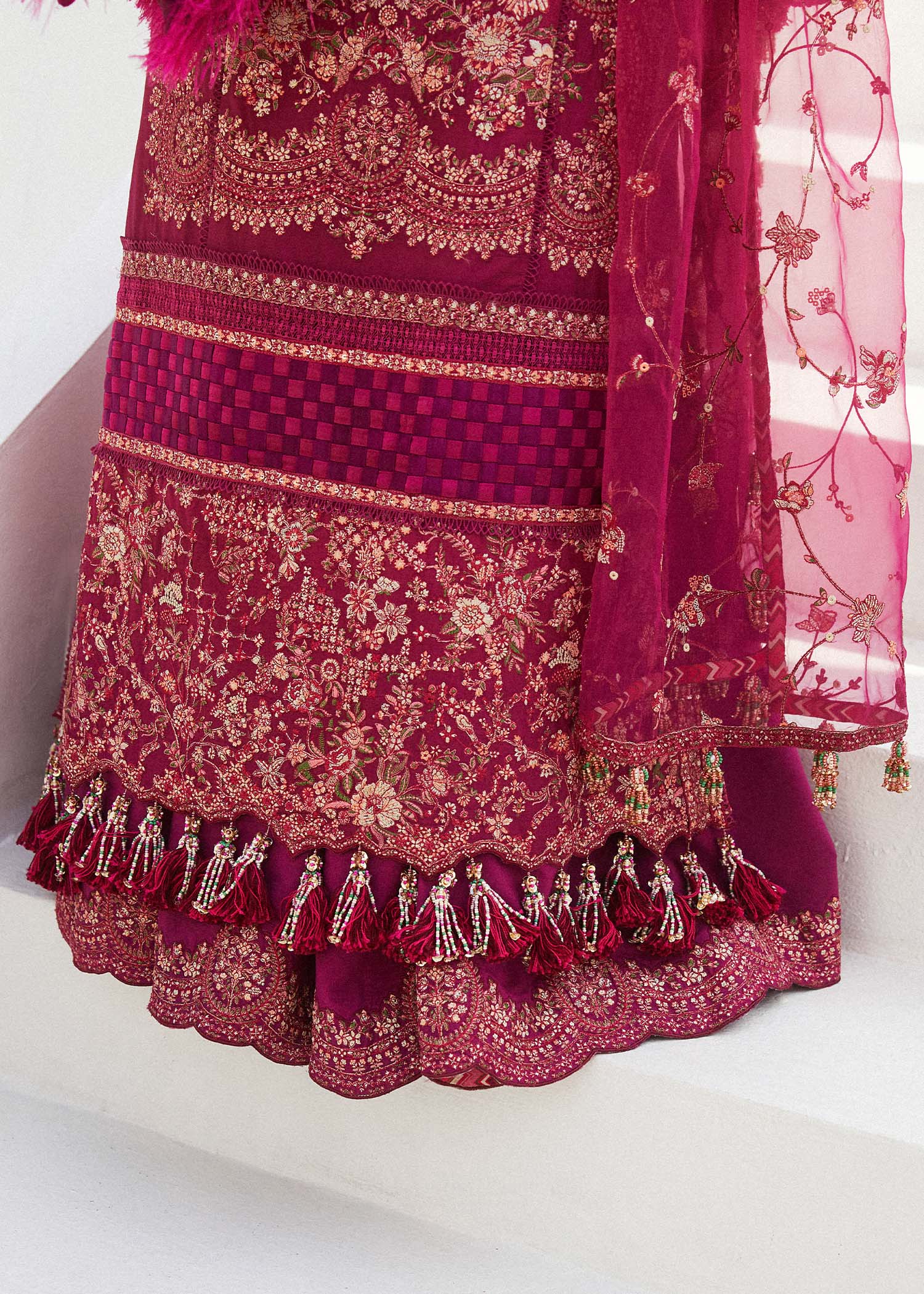 Hussain Rehar Eid Luxury Lawn Collection – NORA - Image 6