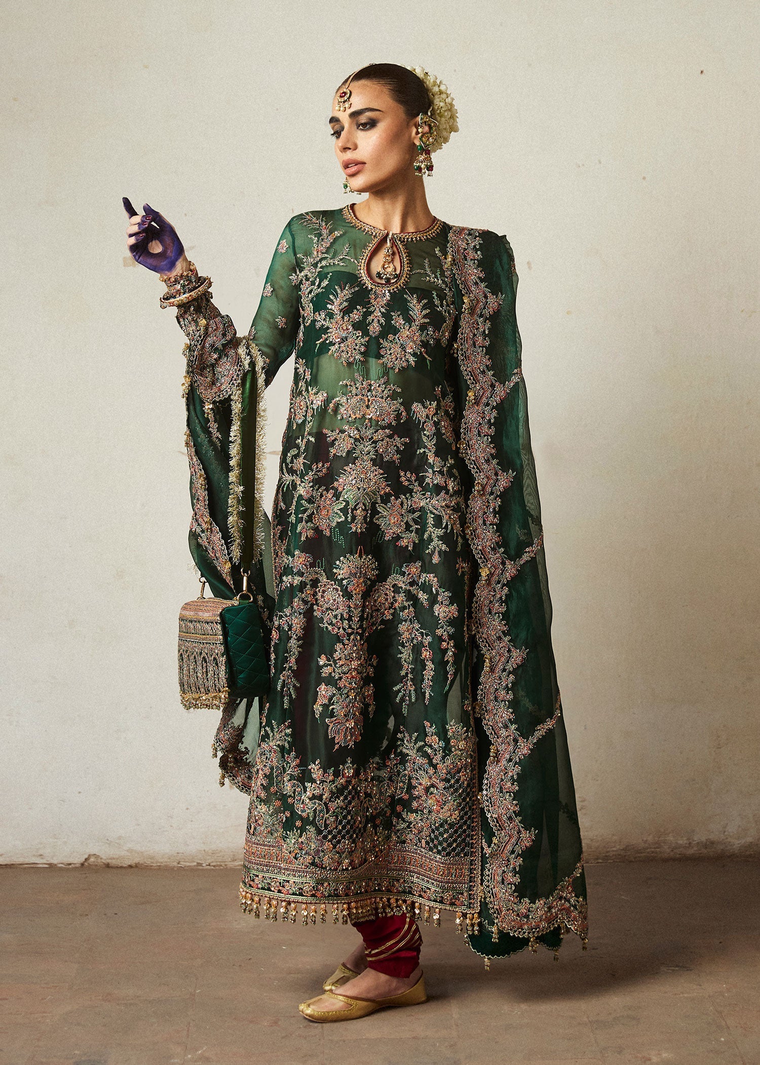 Hussain Rehar Festive Luxury Wedding Formals – Jamali - Image 3