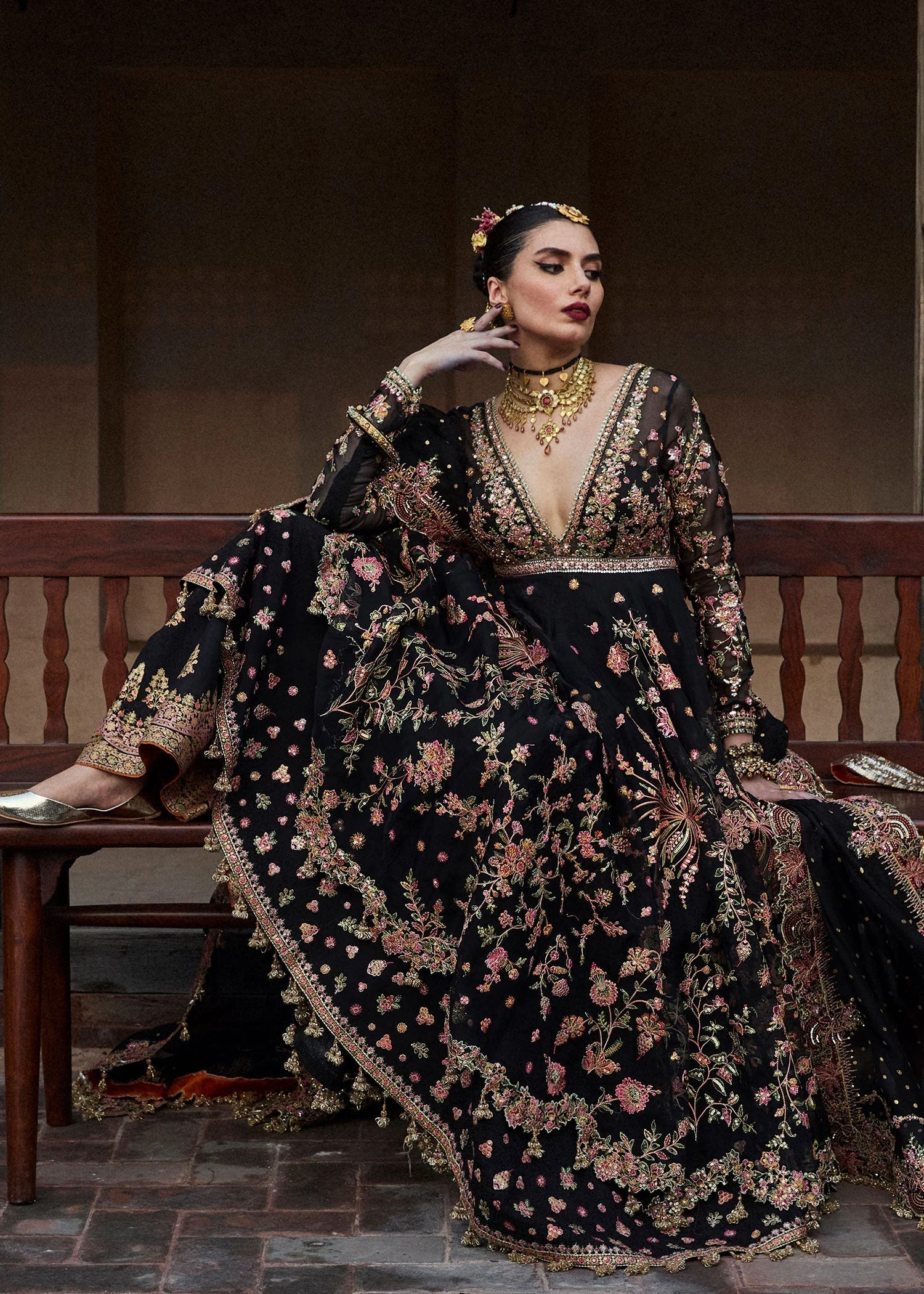 Hussain Rehar Festive Luxury Wedding Formals – Pathaar - Image 9