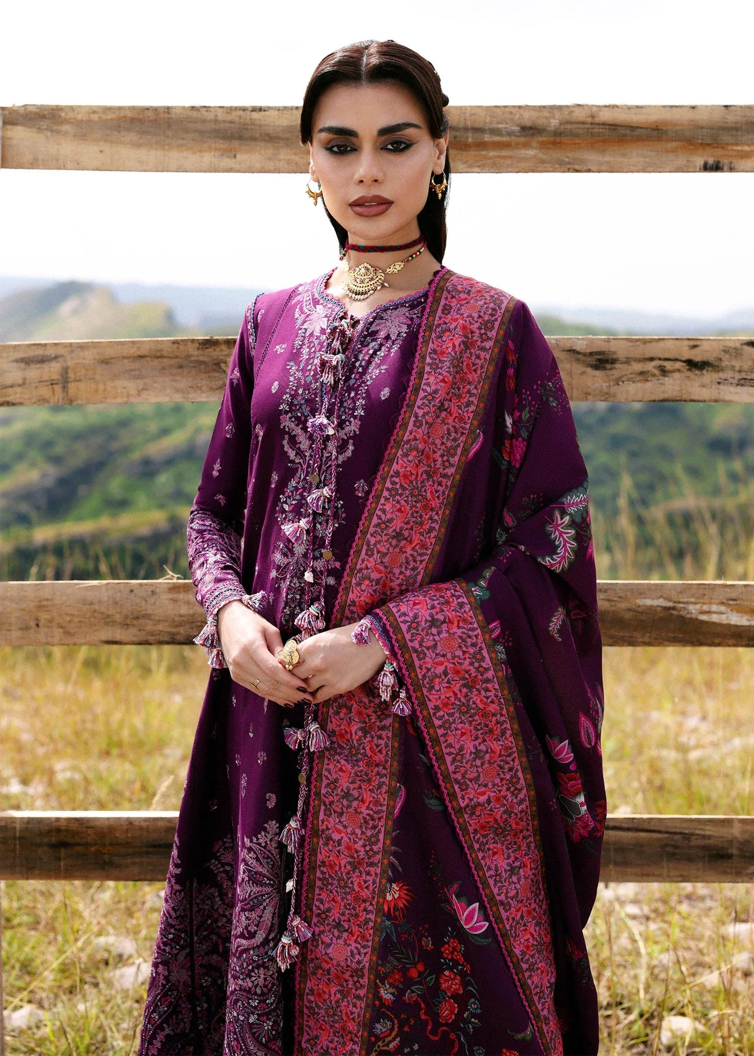 Hussain Rehar Khaddar Winter Edit – Jamni - Image 5