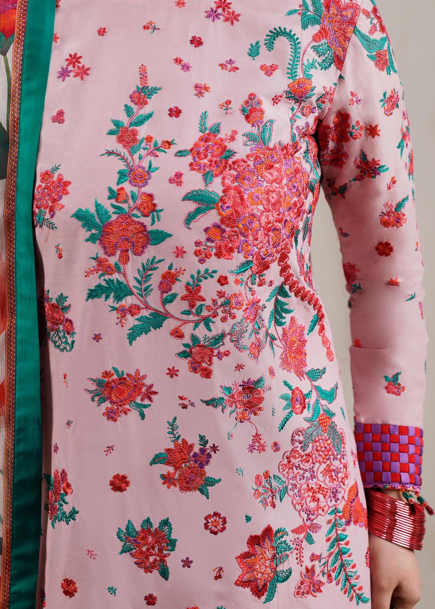 Hussain Rehar Luxury Lawn Festive Collection – Paeonia - Image 8