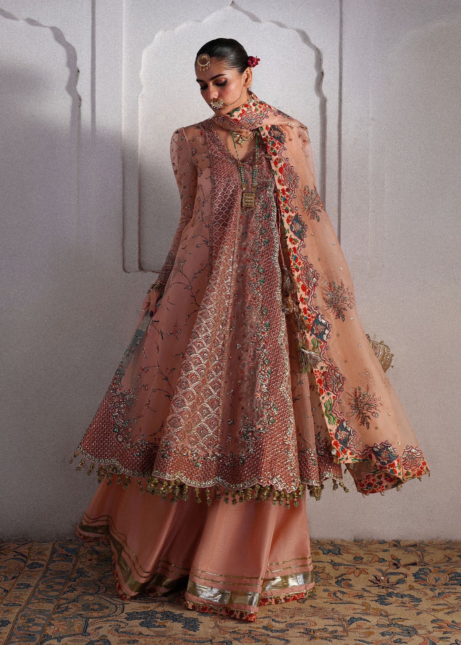 Hussain Rehar Luxury Wedding Formals – Malka - Image 3