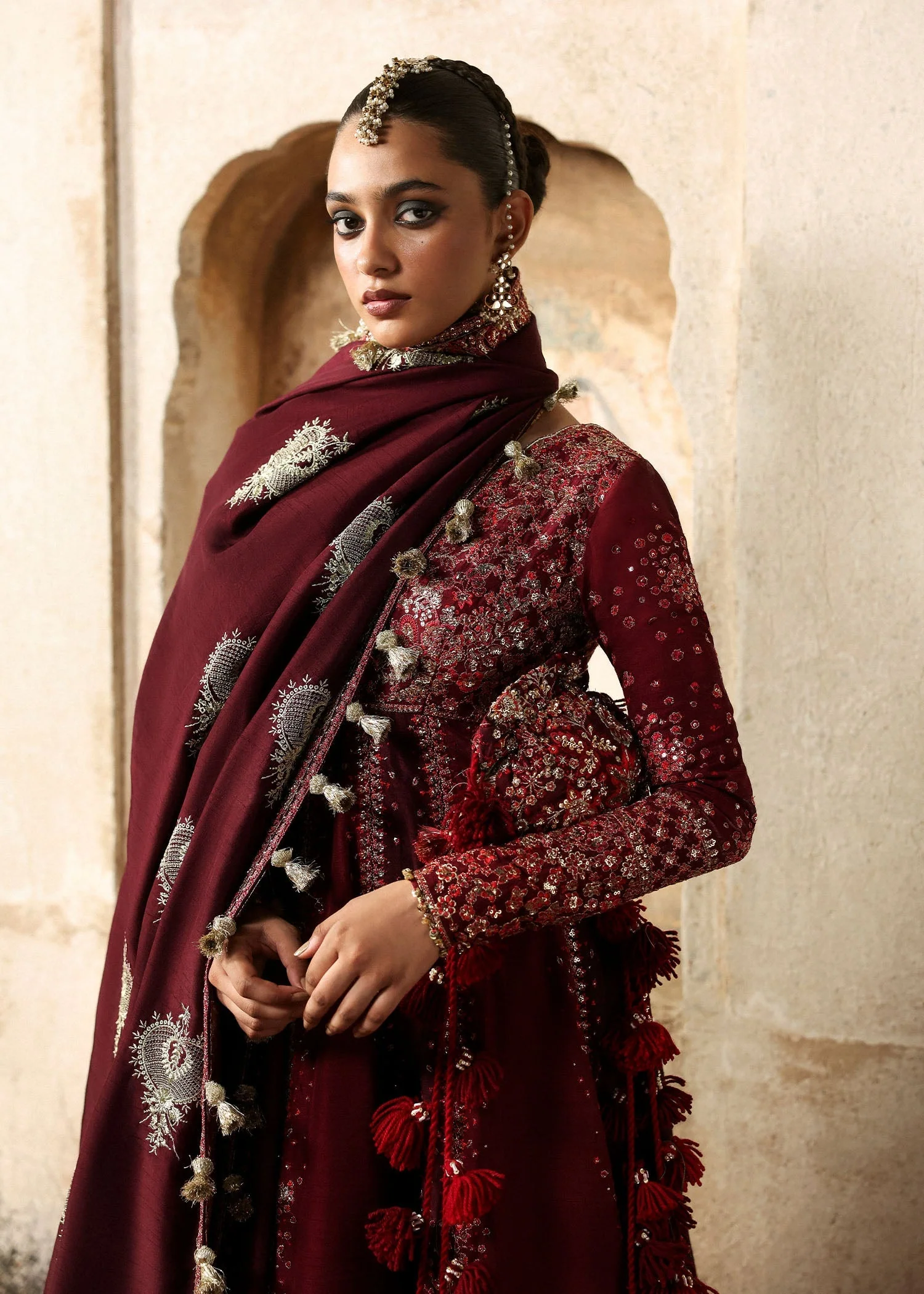 Hussain Rehar Massarat Luxury Festive Formals – Gulnar - Image 6