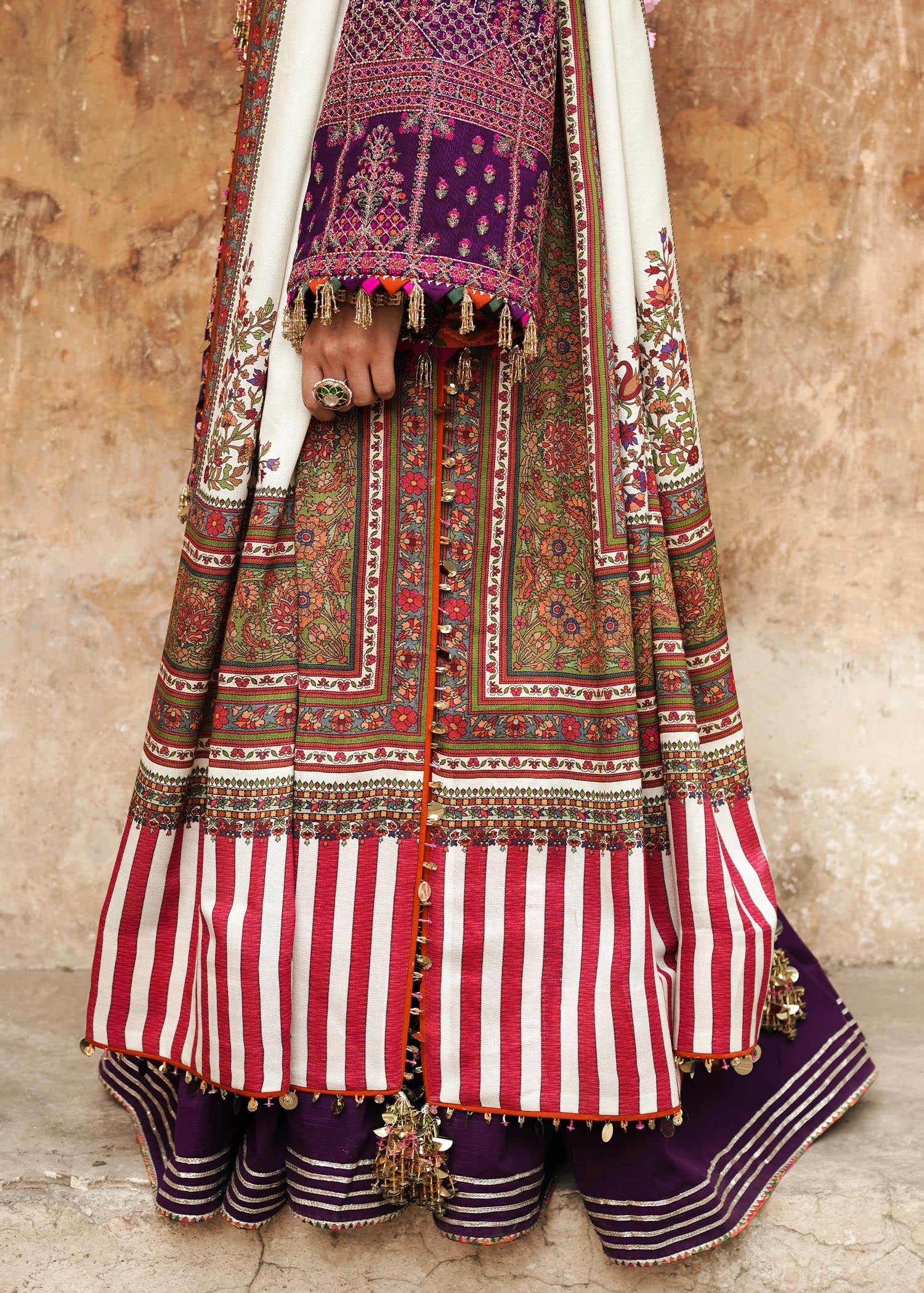 Hussain Rehar Phoolan Devi Winter Khaddar Collection – Bahare - Image 7