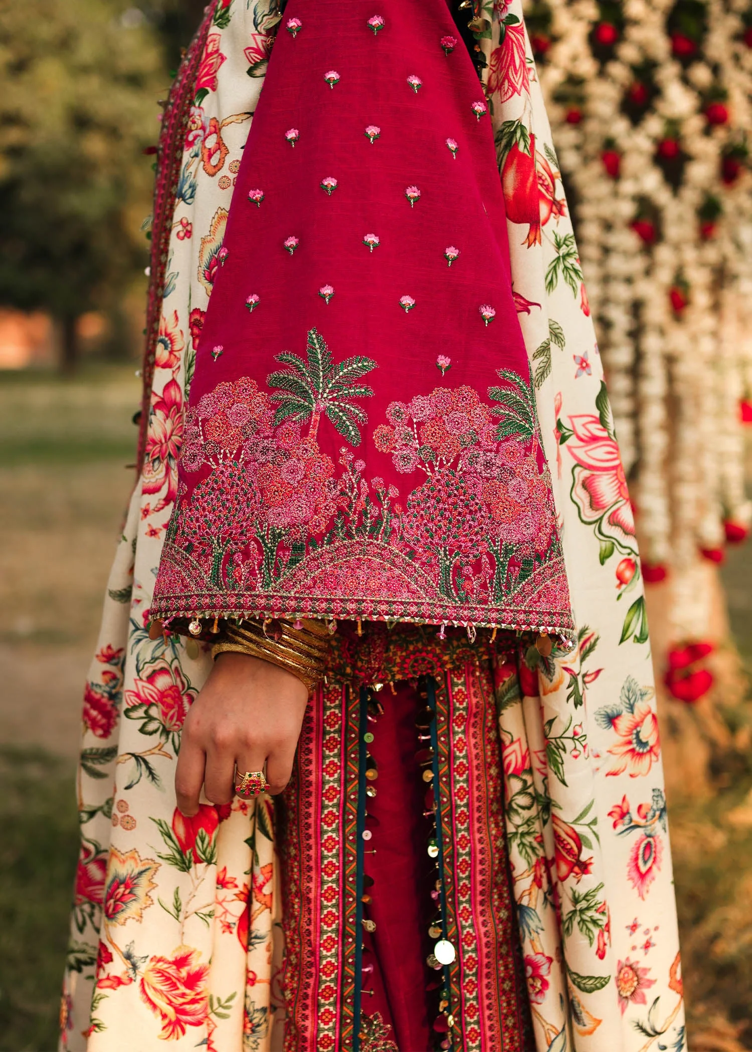 Hussain Rehar Phoolan Devi Winter Khaddar Collection – Kamelia - Image 3