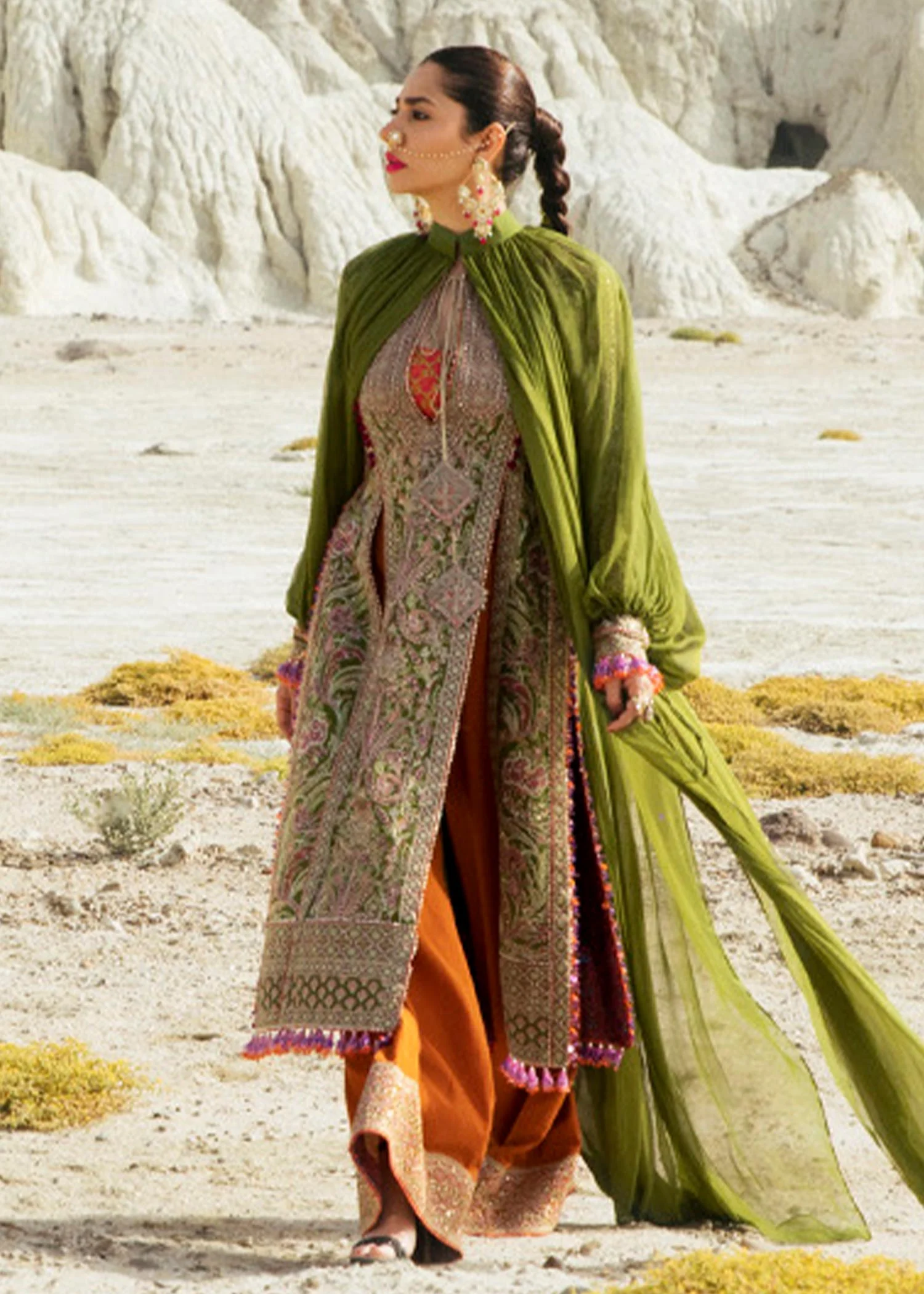 Hussain Rehar Rahgoli Luxury Lawn Collection 2022 – Asag - Image 15