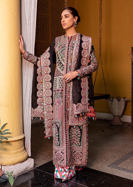 Hussain Rehar Rahgoli Luxury Lawn Collection 2022 – Saheg - Image 5