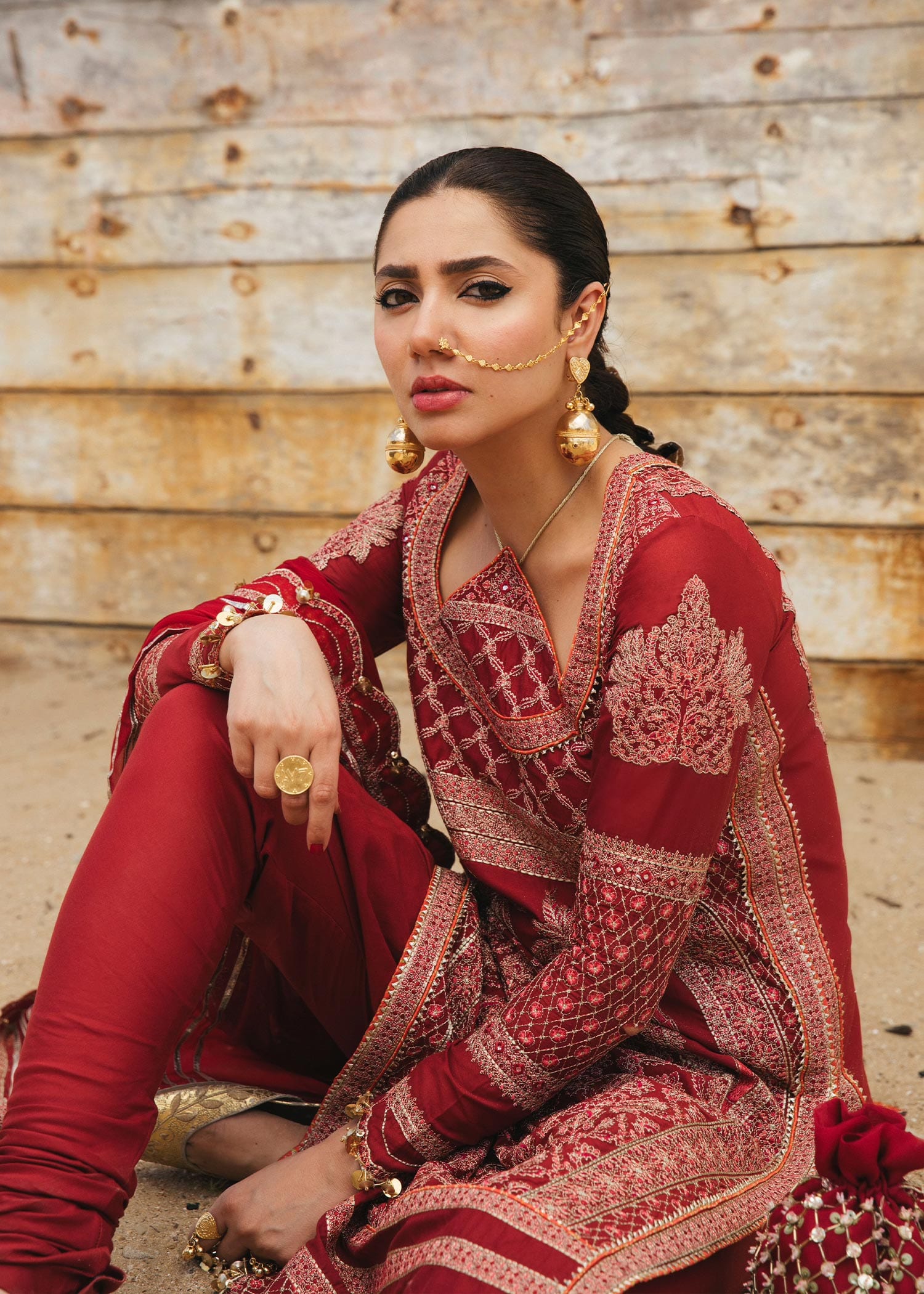 Hussain Rehar Rahgoli Luxury Lawn Collection 2022 – Shala - Image 14