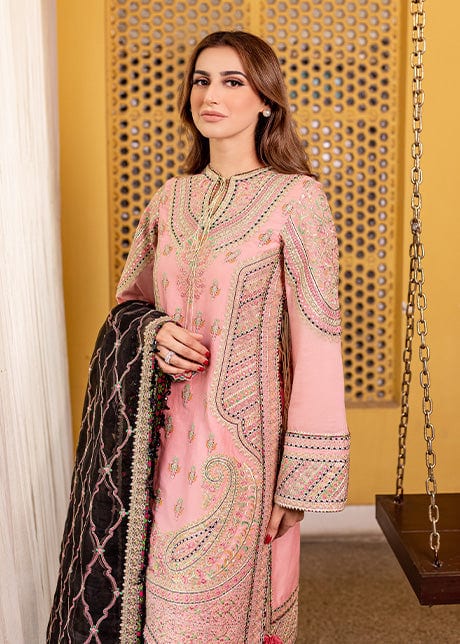 Hussain Rehar Rahgoli Luxury Lawn Collection 2022 – Zalbul - Image 3