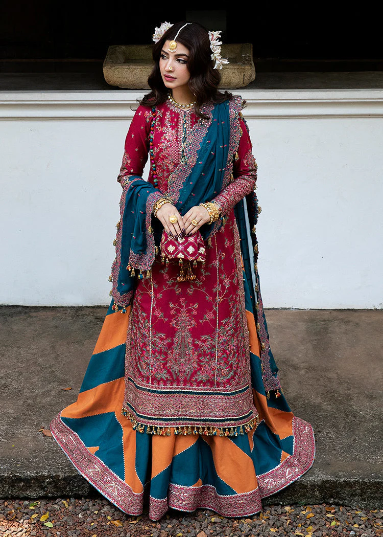 Hussain Rehar Roshan Luxury Lawn Collection 2023 – Kaner - Image 2
