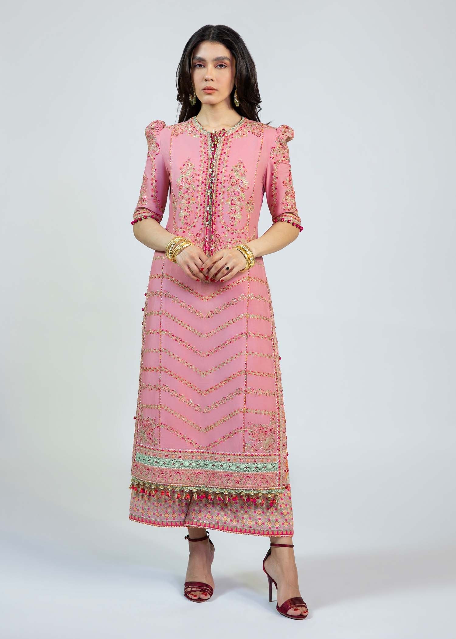 Hussain Rehar Roshan Luxury Lawn Collection 2023 – Kanval - Image 4