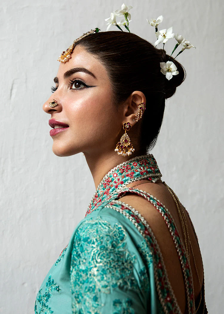 Hussain Rehar Roshan Luxury Lawn Collection 2023 – Sosaan - Image 7