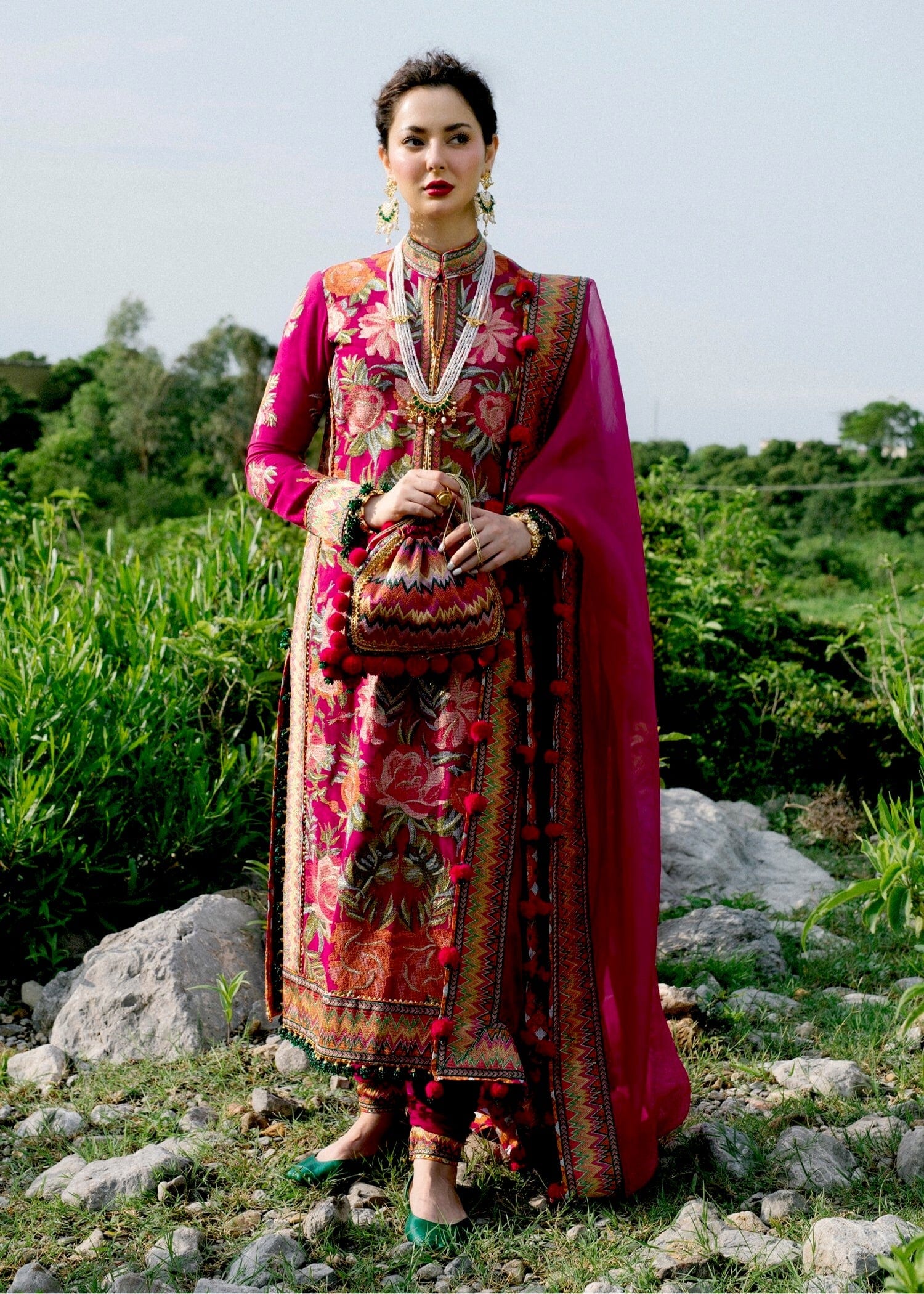 Hussain Rehar · Rumli Festive Karandi Collection '21 – Gulan - Image 3