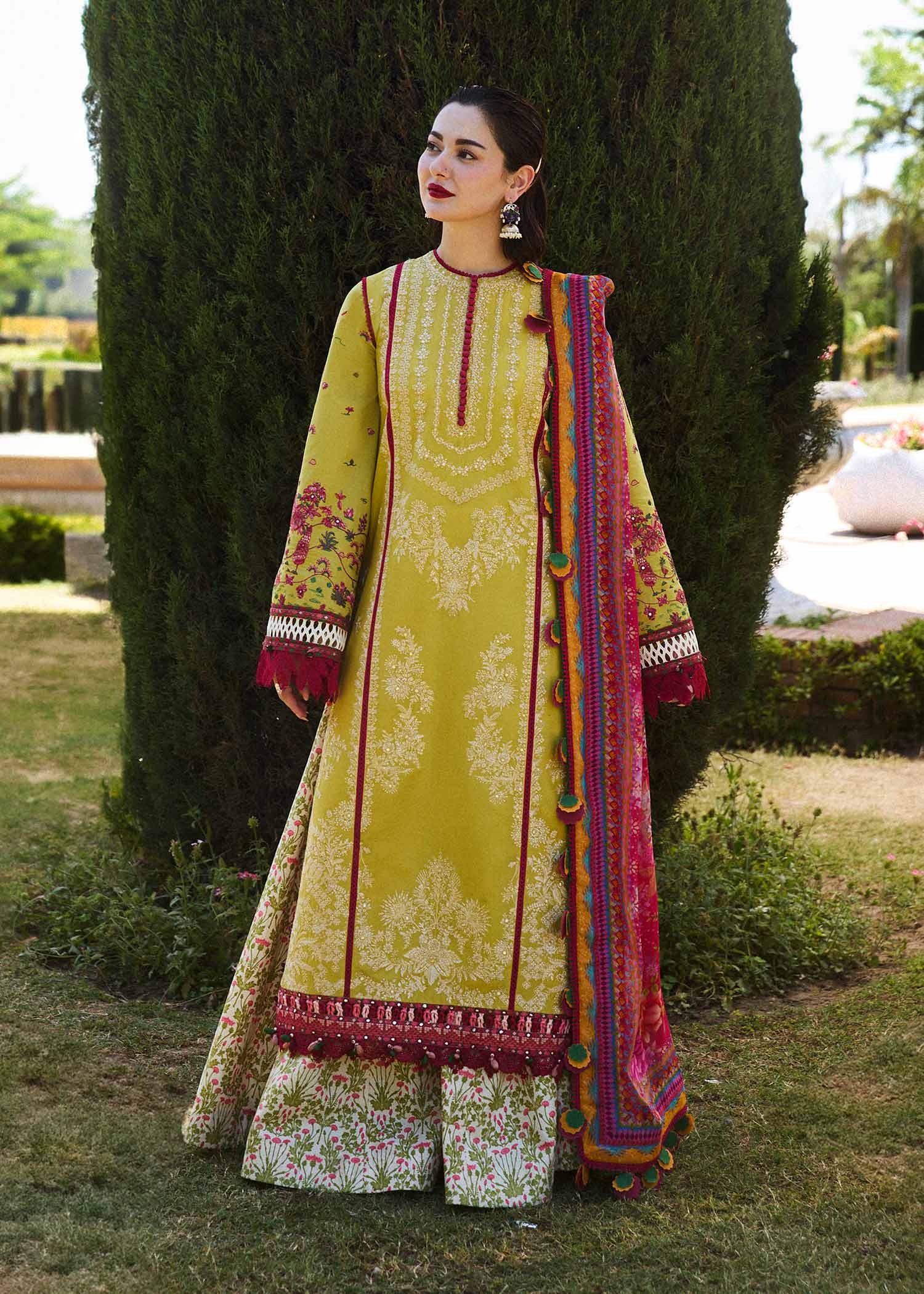 Hussain Rehar Spring/Summer Luxury Lawn – Zest - Image 8