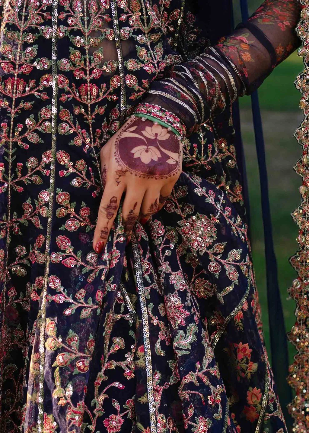 Hussain Rehar Zaib-un-Nisa Luxury Wedding Formals – Falak - Image 5