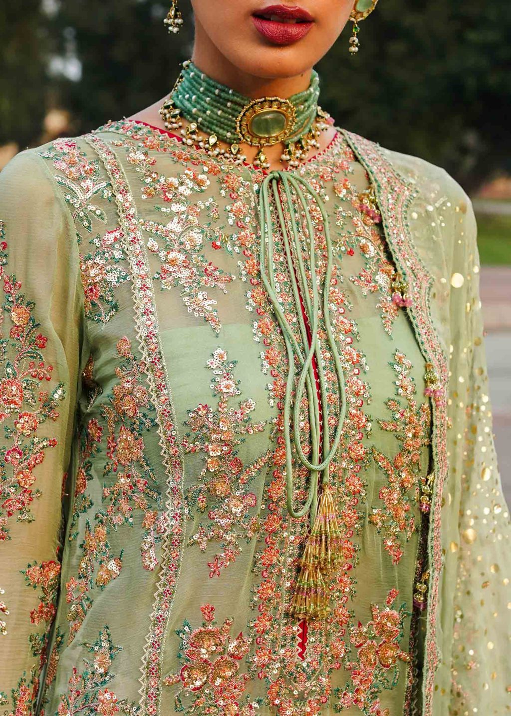 Hussain Rehar Zaib-un-Nisa Luxury Wedding Formals – Rang - Image 6