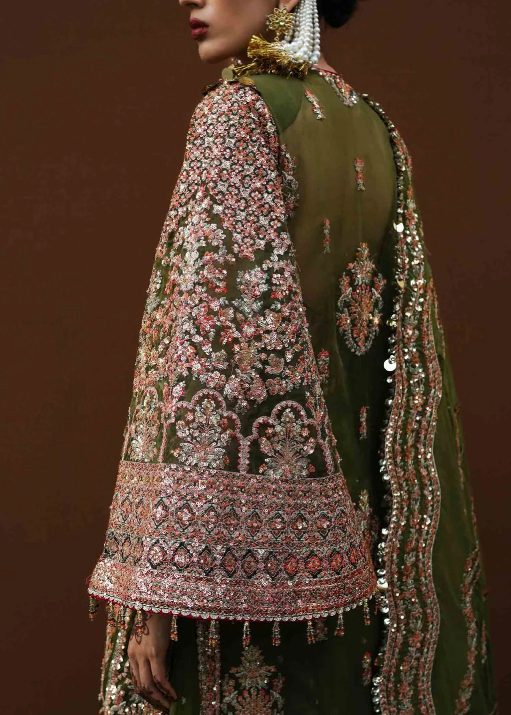 Hussain Rehar Zaib-un-Nisa Luxury Wedding Formals – Zaitoon - Image 6