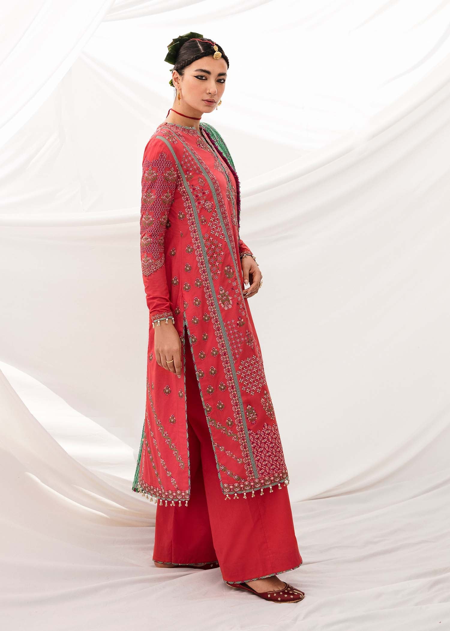 Hussain Rehar Mausam Luxury Lawn Collection – JAZAR - Image 4