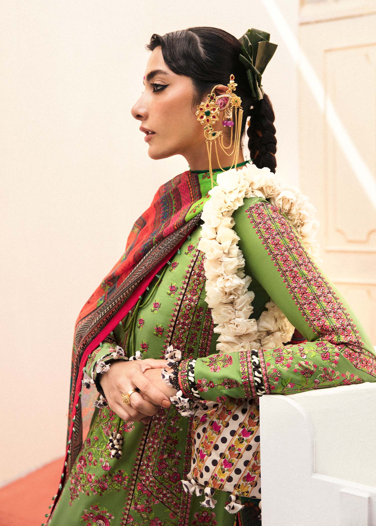 Hussain Rehar Mausam Luxury Lawn Collection – SAHIR - Image 2