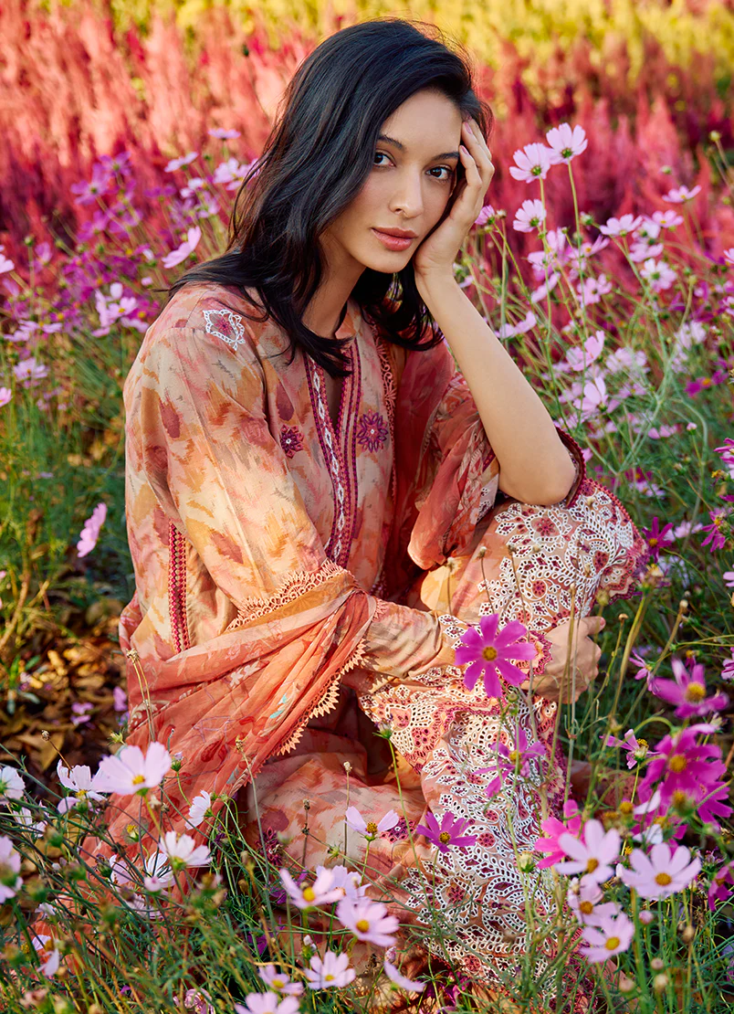 Image Printkari Luxury Lawn Collection – Azeen - Image 2