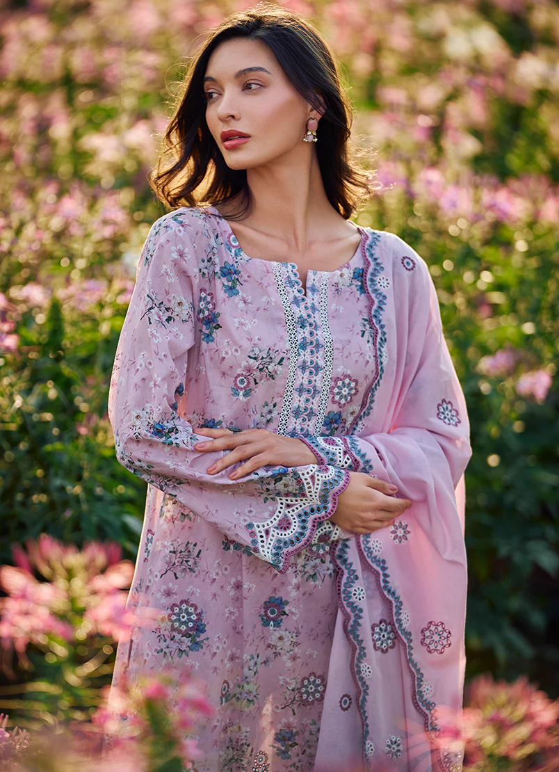 Image Printkari Luxury Lawn Collection – Dilara - Image 2