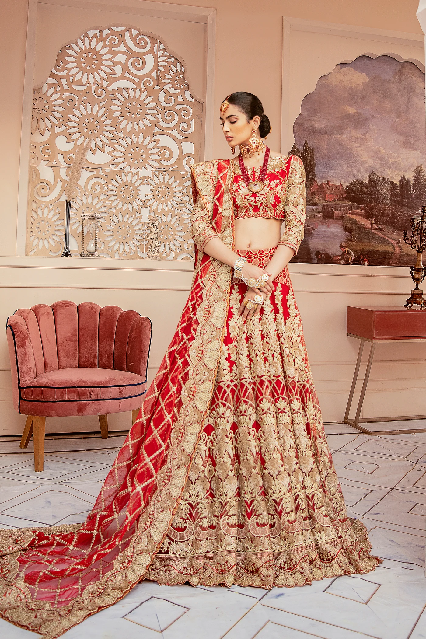 Imrozia Bridal Collection 2020 – IB-03 Rose Glamour - Image 4