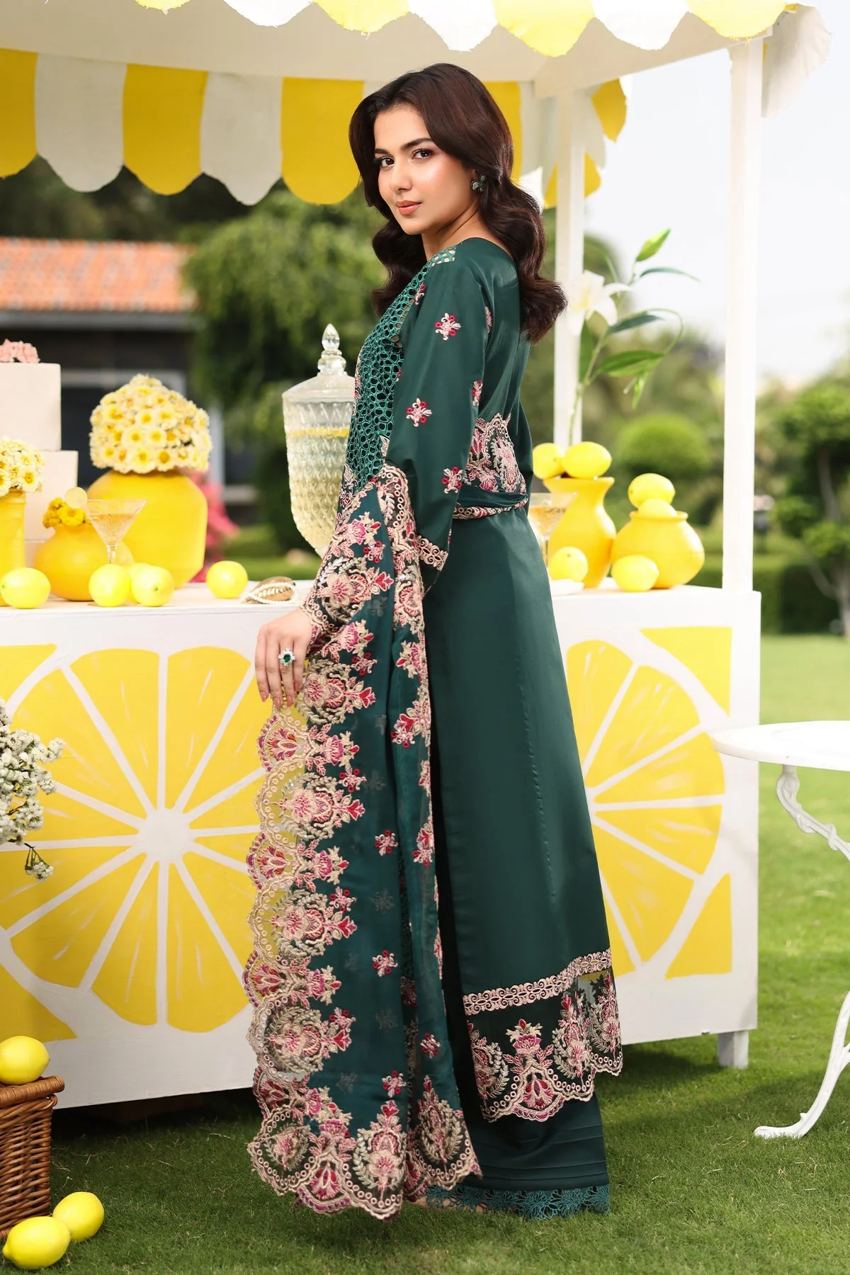 Imrozia Hayam Luxury Lawn – SL 89 AMAL - Image 2