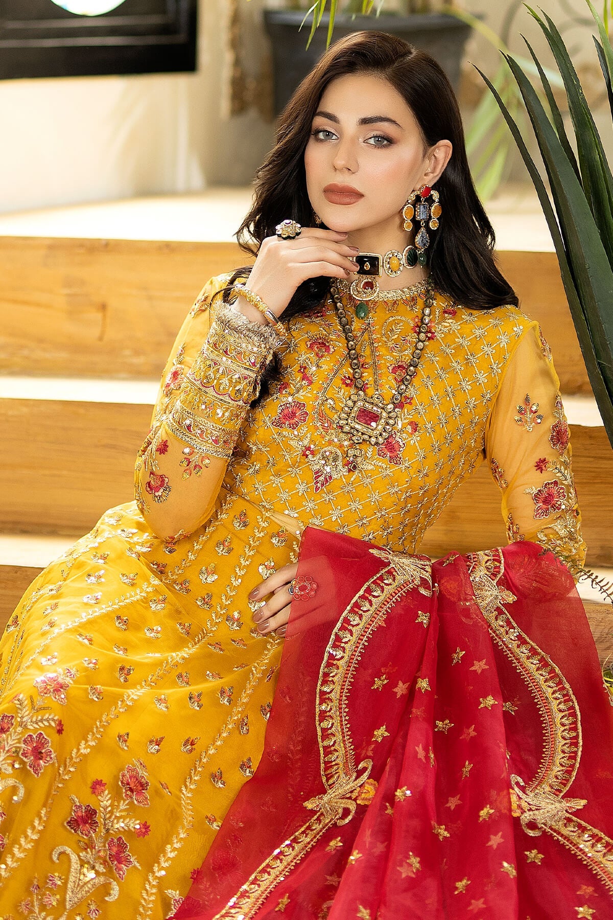 Imrozia Jhalak Luxury Festive Formal Collection – I-182 Aafreen - Image 3