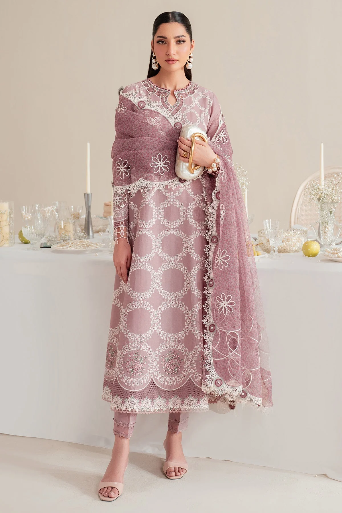 Jazmin Iris Luxury Lawn 2025 – D10 - Image 5