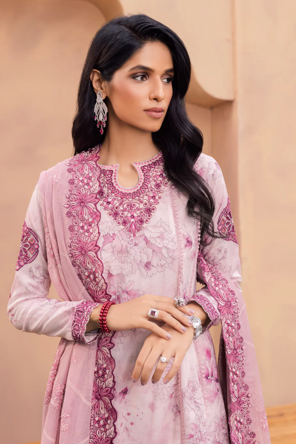 Iznik Aashiaan Festive Lawn Collection – AL-08 Helena - Image 5