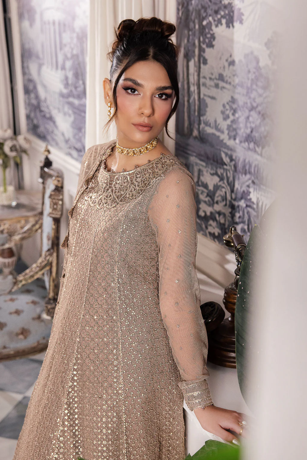 Iznik Chinon Festive Chiffon Formals – CC-36 Damiyah - Image 6