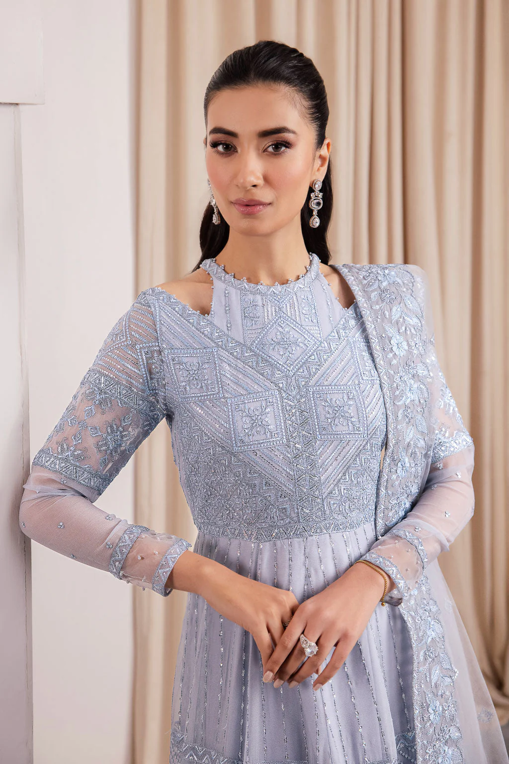 Iznik Chinon Festive Chiffon Formals – CC-38 Izara - Image 4