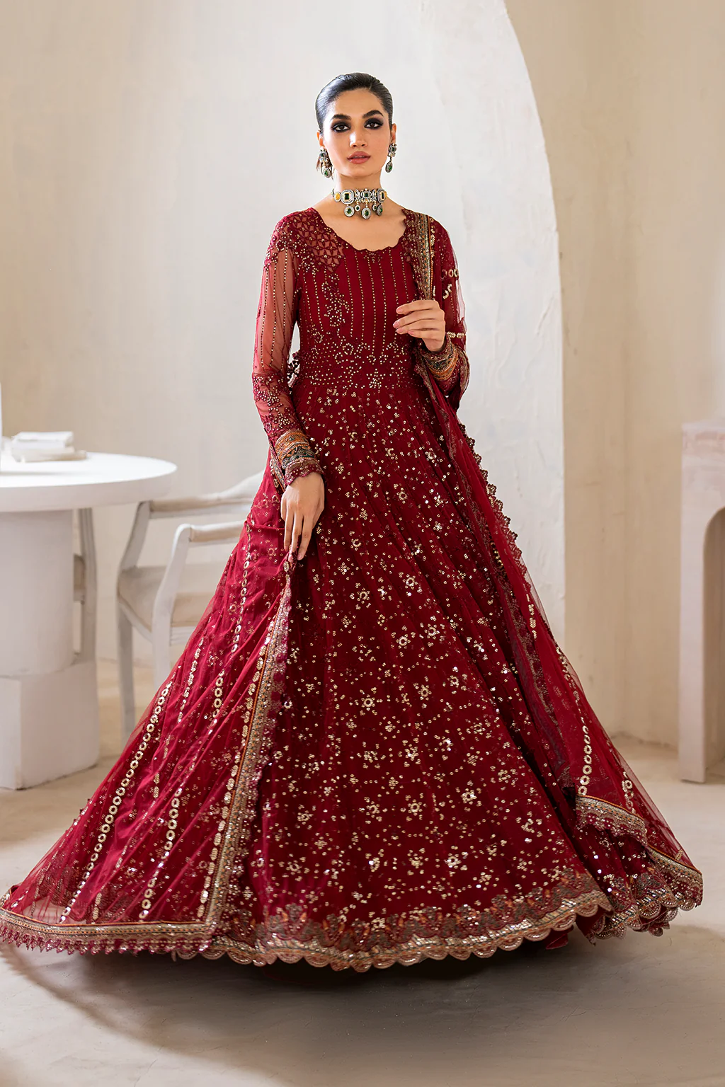 IZNiK Chinon Luxury Formals – CC-49 Embroidered Net - Image 6