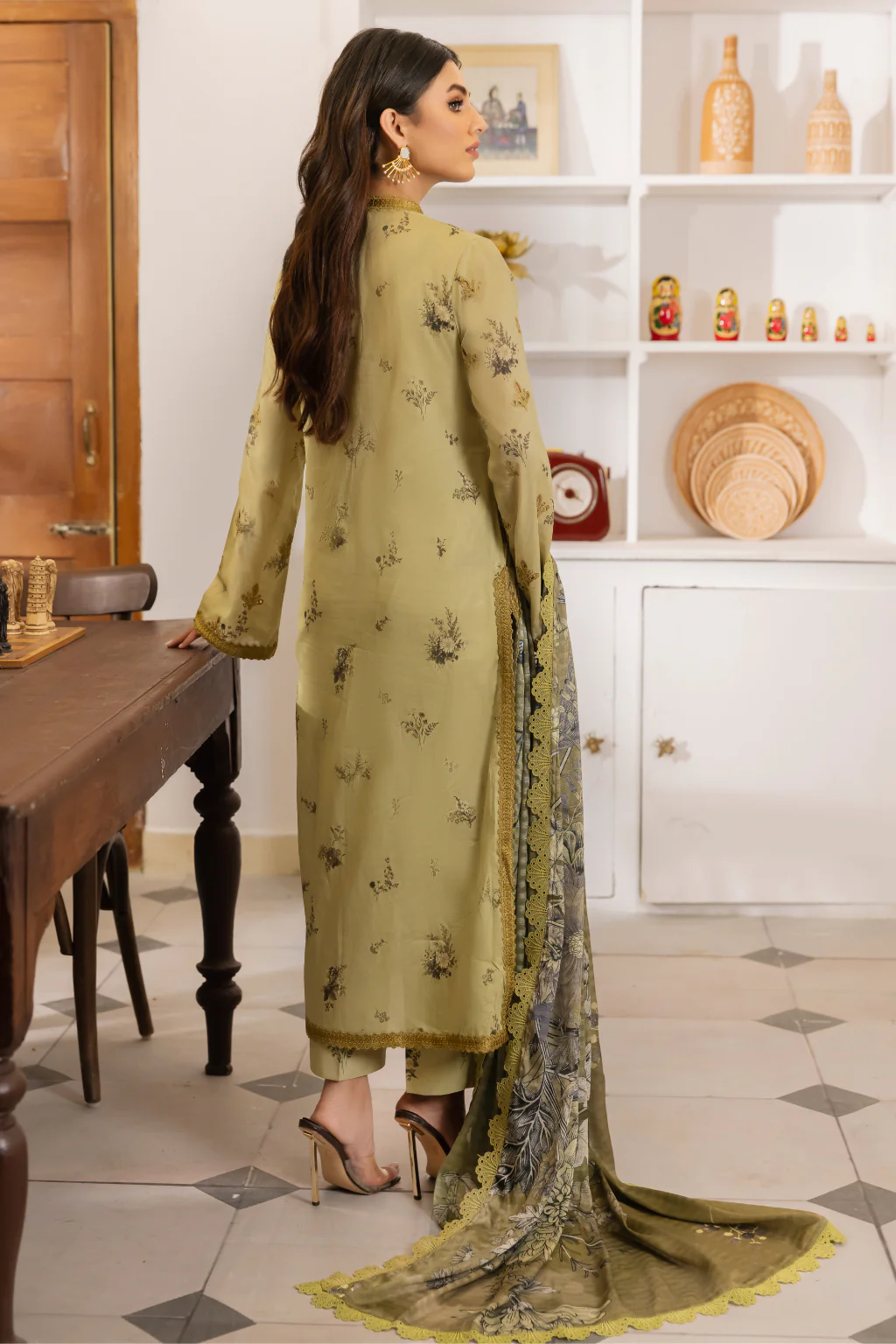 Iznik Dastaan Lawn Collection – IDL-05 Raya - Image 4