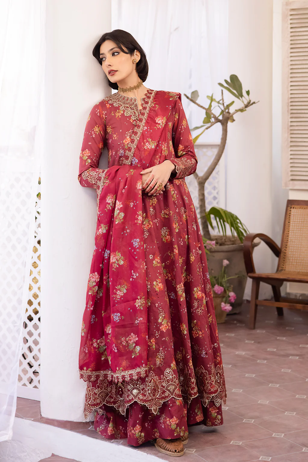 Iznik Nani Ka Ghar Eid Lawn Collection – NKG-09 Embroidered Lawn - Image 14